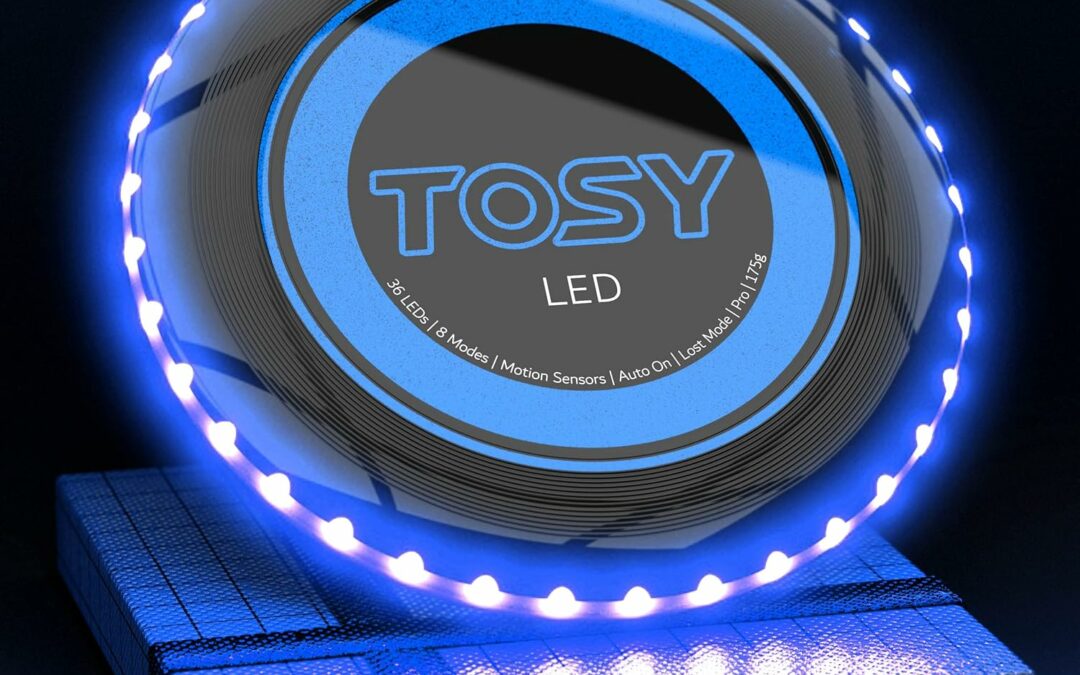 Light Up the Night: A Review of the TOSY 360 LED Frisbee Rechargeable