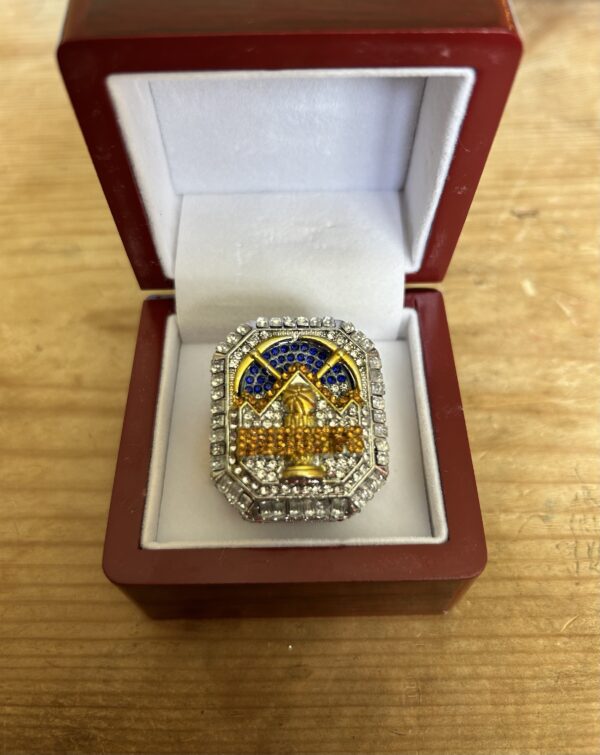 Denver Nuggets Replica 2023 NBA Championship Ring - Nicola Jokic - Size 11