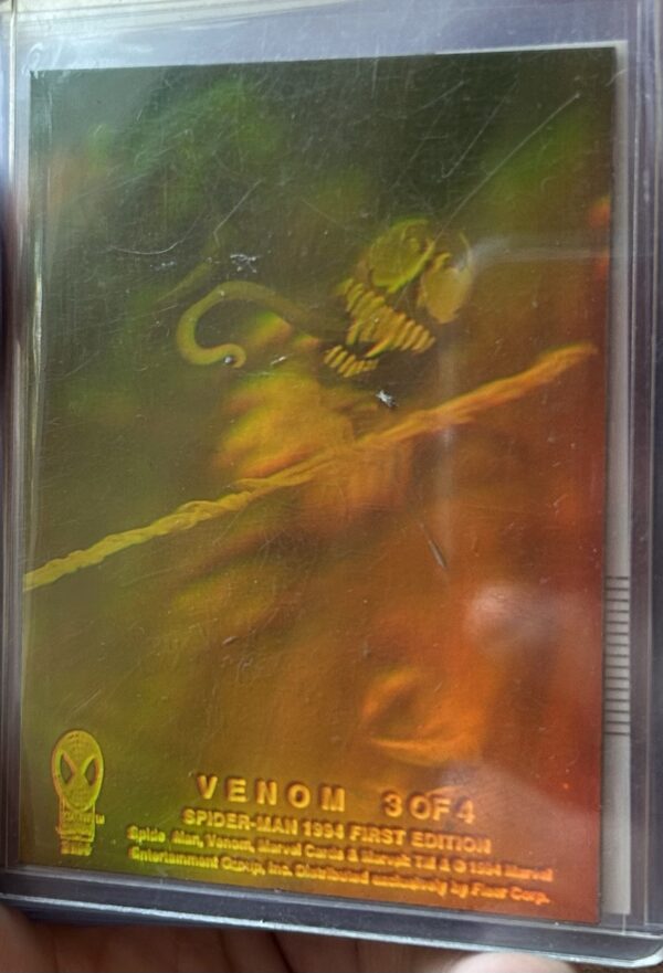 Venom Marvel Spider-Man 1st (First) Edition 1994 Hologram/Holographic - Image 5