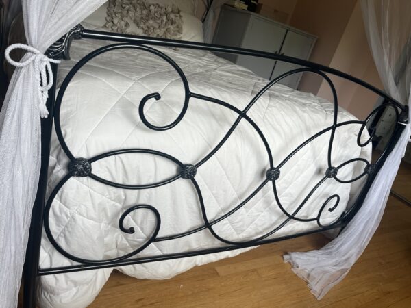 Victorian Style Queen Bed Frame - Cast Iron - Image 4