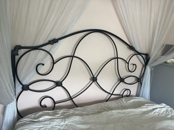 Victorian Style Queen Bed Frame - Cast Iron - Image 3