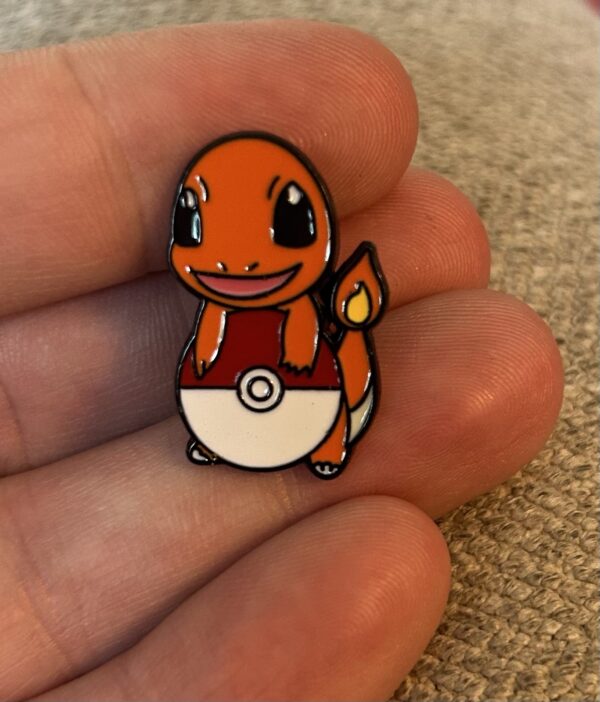 Chamander 1” Enamel Pokemon Pin