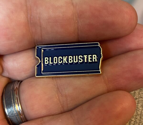 Blockbuster Video 1” Enamel Pin