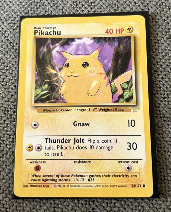 Pikachu E3 Promo Card Yellow Cheeks LP