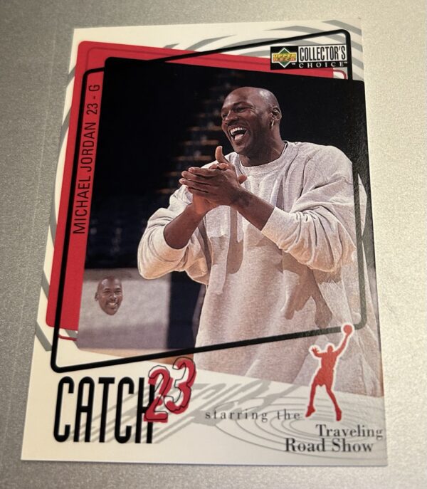 Michael Jordan 1997 Upper Deck Collector’s Choice Catch 23 #190