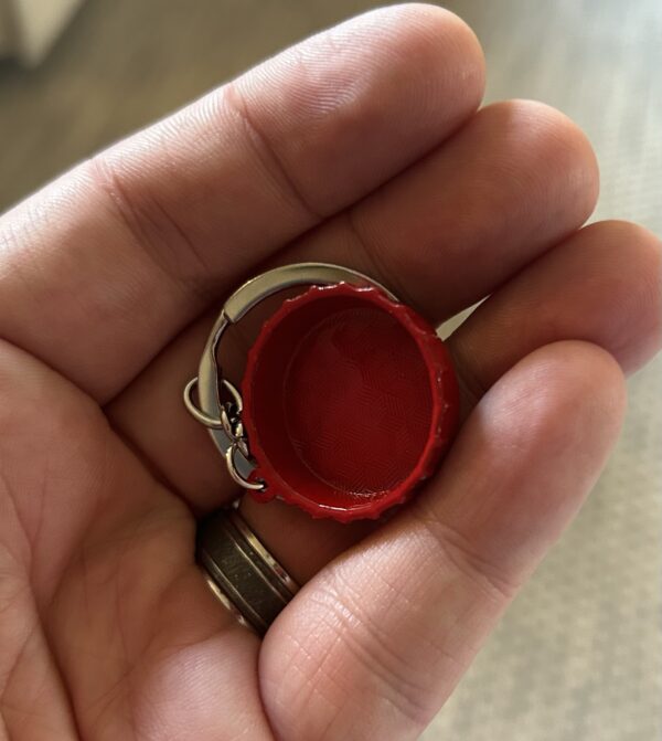 Nuka Cola Fallout Bottle Cap Keychain - Image 2