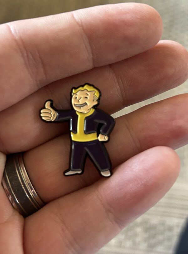 Fallout Vault Boy Enamel Pin